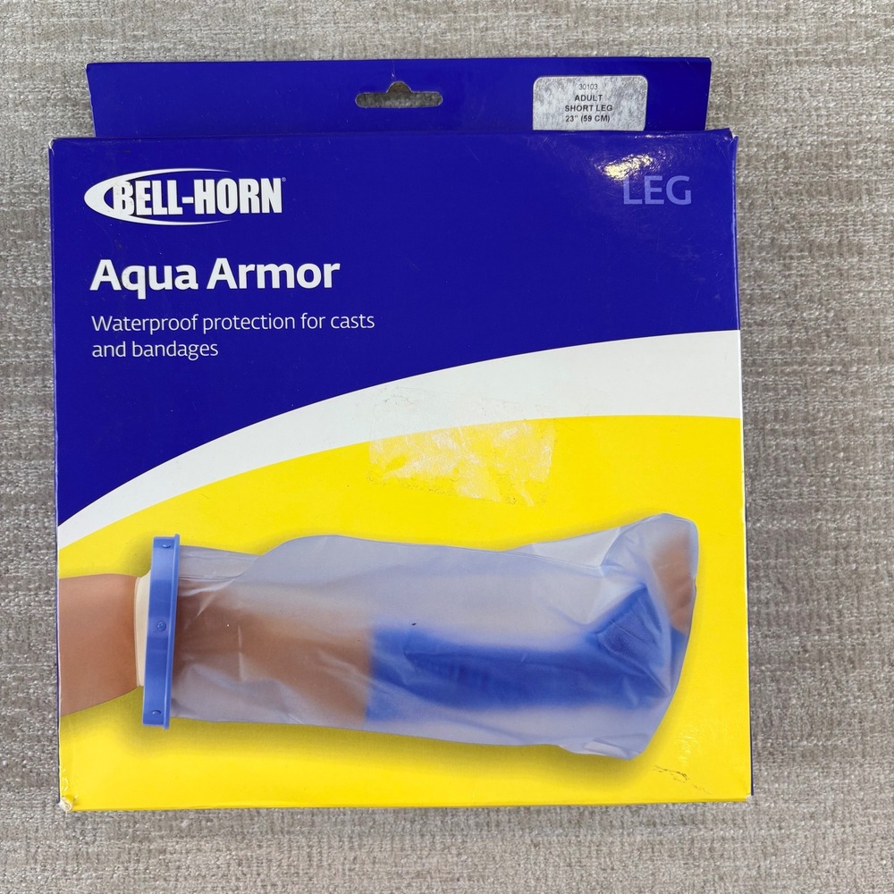 NEW Bell-Horn Aqua Armor Adult Short Leg 23in Cast Protector 30103 Medical NIB